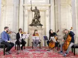 Palacio Real. Instrumentos musicales Stradivarius. Cuarteto Palatino