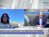 Bárbara Gómez, la mujer que mandó a Zaplana a "hacer la cola".