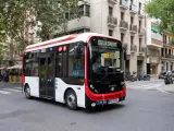 Un bus de la línea 116 de Barcelona.