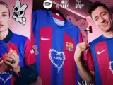 El FC Barcelona anunció este viernes que el primer equipo de fútbol lucirá el logotipo de la artista colombiana Karol G en la camiseta del Clásico.