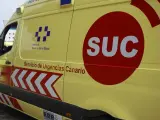 Ambulancia del Servicio de Urgencias Canario (SUC) 1-1-2 CANARIAS (Foto de ARCHIVO) 15/4/2023