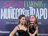 Valeria Ros, en la presentación de 'Sexo, famosos y muñecos de trapo'.