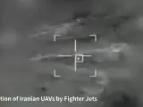 Las Fuerzas de Defensa de Israel han compartido un vídeo en el que muestra a los drones y misiles iraníes entrando en el espacio aéreo israelí, siendo detectados, interceptados y eliminados en cuestión de segundos.