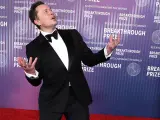 Elon Musk en los Premios Breakthrough.