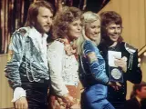Abba en el Festival de Eurovisi&oacute;n de 1974.