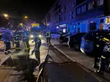 Dos heridos en el incendio de una cocina en un bar de Getafe