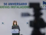 La presidenta de la Comunidad de Madrid, Isabel Díaz Ayuso, en una imagen de este miércoles.