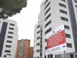 Imagen de archivo de una promoción de viviendas públicas de la Comunidad de Madrid.