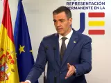 El presidente del Gobierno, Pedro S&aacute;nchez, ve insuficientes las disculpas del candidato de EH Bildu a las elecciones vascas, Pello Otxandiano.