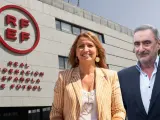 Eva Parera y Carlos Herrera, grandes candidatos a la presidencia de la RFEF.