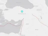 Registrado un terremoto de magnitud 5,6 en el norte de Turquía