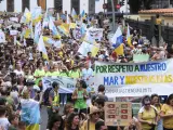 Manifestaciones en Canarias contra el turismo de masas
