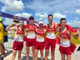 Oro español en los 20km marcha por equipos