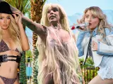 Paris Hilton, Doja Cat y Sabrina Carpenter en Coachella