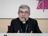 El elegido como nuevo presidente de la Conferencia Episcopal Espa&ntilde;ola, Luis Arg&uuml;ello, ofrece una rueda de prensa durante la 124&ordm; Asamblea plenaria de la Conferencia Episcopal Espa&ntilde;ola (CEE), a 5 de marzo de 2024, en Madrid (Espa&ntilde;a). El arzobispo de Valladolid, Luis Arg&uuml;ello, ha sido elegido hoy como nuevo presidente de la Conferencia Episcopal Espa&ntilde;ola (CEE) en la 124 Asamblea Plenaria, en sustituci&oacute;n del cardenal arzobispo de Barcelona, Juan Jos&eacute; Omella, seg&uacute;n ha informado la CEE. Arg&uuml;ello ha sido elegido por un total de 48 votos en primera votaci&oacute;n para un mandato de cuatro a&ntilde;os. Ya hab&iacute;a sido, con 32 votos, el prelado m&aacute;s votado en el sondeo preliminar y no vinculante celebrado ayer lunes, 4 de marzo, seg&uacute;n informaron a Europa Press fuentes de la Conferencia Episcopal Espa&ntilde;ola. 05 MARZO 2024;MADRID;124 ASAMBLEA PLENARIA CONFERENCIA EPISCOPAL;ELECCI&Oacute;N PRESIDENTE;LUIS ARGUELLO A. P&eacute;rez Meca / Europa Press (Foto de ARCHIVO) 05/3/2024
