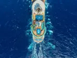 La remodelación del Explorer of the Seas en marzo de 2023 incorporó los toboganes The Perfect Storm.