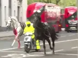 Caballos ensangrentados por las calles de Londres