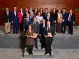 Foto de familia en la presentación de la memoria de sostenibilidad del Grupo MAS de 2023.