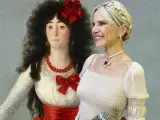 Eugenia Mart&iacute;nez de Irujo recrea el cuadro de la duquesa de Alba pintado por Goya