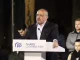 Fernández, en el acto de inicio de campaña del PP.