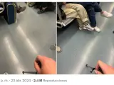 La viral experiencia de una joven en el metro de Barcelona.