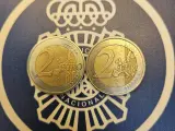 Imagen de las dos monedas que la Policía ha publicado.