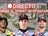 Carrera al sprint del GP de España.