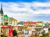 Vista de la histórica ciudad de Valparaíso