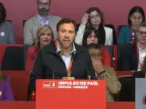 Óscar Puente interviene en el Comité Federal del PSOE.