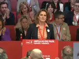 Teresa Ribera interviene en el Comité Federal del PSOE.