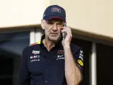 Adrian Newey en el Gran Premio de Bahréin de 2024