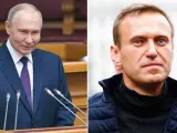 Putin y Navalni