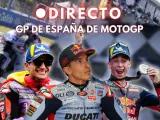 GP de España de MotoGP, en directo.