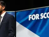 Humza Yousaf, ministro principal de Escocia y líder del SNP, el Partido Nacional Escocés.