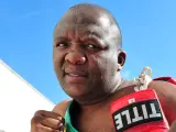 Dingaan Thobela, excampeón del mundo de boxeo