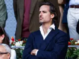 Feliciano Lopez, tennis former player, watching the match between Rafael Nadal of Spain and Darwin Blanch of USA during the Mutua Madrid Open 2024, ATP Masters 1000 and WTA 1000, tournament celebrated at Caja Magica on April 25, 2024 in Madrid, Spain. Irina R. Hipolito / AFP7 / Europa Press 25/4/2024 ONLY FOR USE IN SPAIN