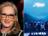 Meryl Streep y cartel de Cannes 2024