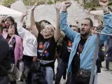 Trabajadores de prisiones boicotean un discurso de Oriol Junqueras en Lleida.