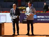 Feliciano López en la final del dobles masculino del Mutua Madrid Open a 04 de Mayo de 2024 en Madrid (España). MUTUA MADRID OPEN;FAMOSOS;TENIS;DEPORTE;EVENTO;FINAL; Francisco Guerra / Europa Press 04/5/2024