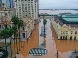Inundaciones en Porto Alegre, Brasil.