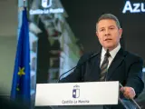 El presidente de Castilla-La Mancha, Emiliano García-Page, este martes.