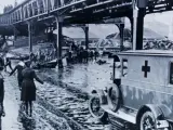 Una imagen de la inundación de melaza de Boston, en 'Lo increíble con Dan Aykroyd', de Canal Historia.