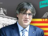 Carles Puigdemont, candidato al 12M.