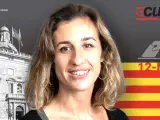 La candidata de la CUP a la Generalitat, Laia Estrada