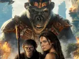 Detalle del póster de 'El reino del planeta de los simios'