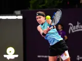 La joven tenista checa Nikola Bartunkova.