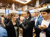 La presidenta de la Comunidad de Madrid, Isabel Díaz Ayuso, asiste al solemne acto celebrado en memoria de las víctimas de los ataques terroristas sufridos por Israel.