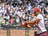 Novak Djokovic durante el Masters 1.000 de Roma.