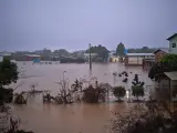 Inundaciones en el municipio de Río Pardo, estado de Rio Grande do Sul, en Brasil.