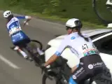 La subcampeona de Francia de ciclismo, atropellada por el coche de su rival.